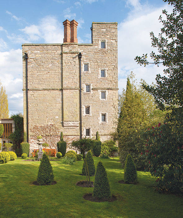 The Stone Tower, Warwickshire, England.