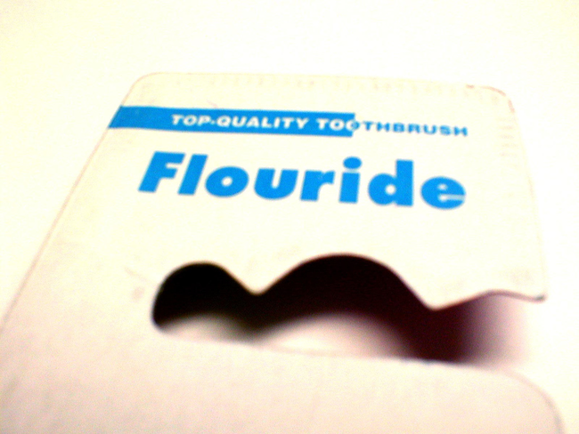 17.) Fluoride was invented by the government to dumb down the population.