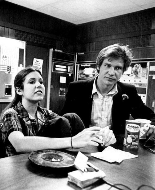 11. Carrie Fisher and Han Solo