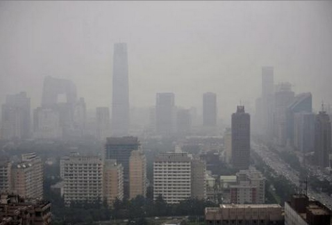 13.) China's air pollution is so bad that it travels across the Pacific to San Francisco, contributing to almost a third of the city's pollution.