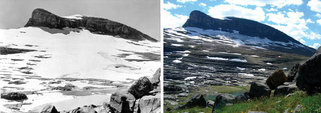 Boulder Glacier taken near Boulder Pass