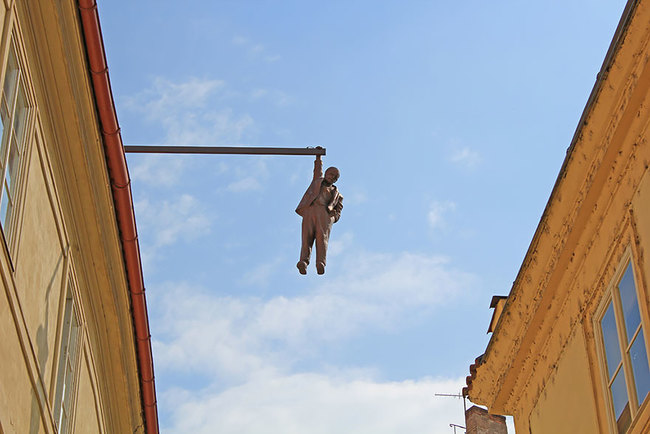 5.) Man Hanging Out (Prague, Czech Republic)