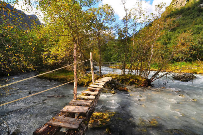 3.) This Little Wooden Bridge