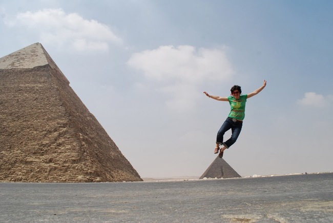 29.) Don't lose your balance. - Cairo, Egypt