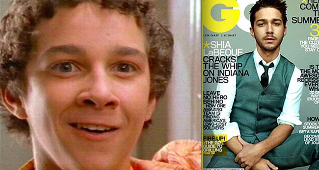 1.) Shia LaBeouf from "Even Stevens."