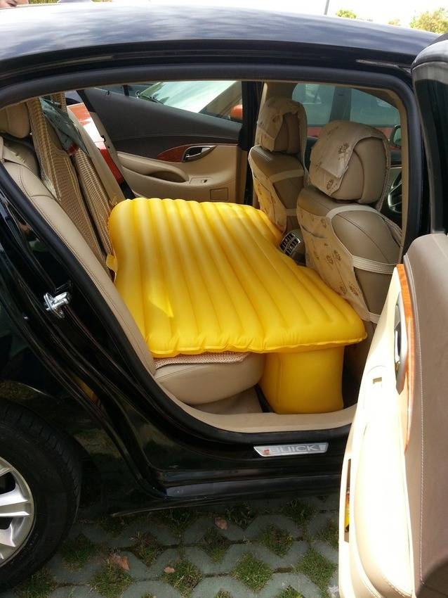 14.) Inflatable Car Mattress