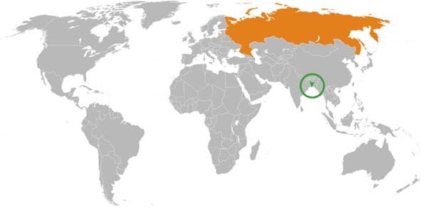 15.) Bangladesh has more people than Russia: Although Russia is a giant country and spans 9 time zones, Bangladesh has it beat. Bangladesh has 156.6 million people and Russia has 143.5 million.