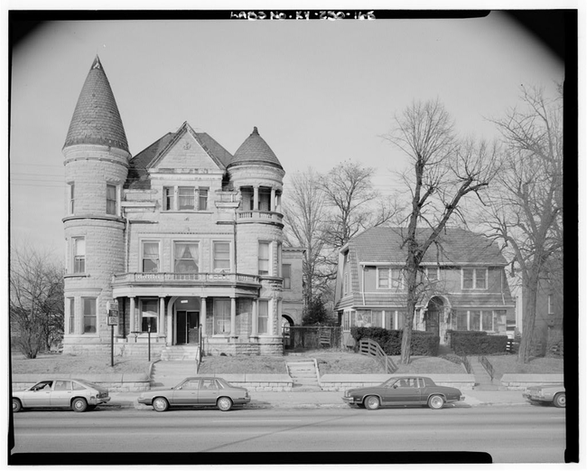 Ouerbacker Mansion back in its heyday.