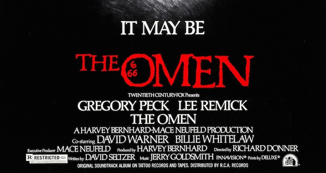 7.) The Omen (1976): Okay! This one's a doozy. So before filming even began, star Gregory Peck's son killed himself. On the way to filming Peck's plane was hit by lightning, as was the scriptwriter's plane AND the executive producers plane. During shooting, the hotel where the producers were staying was bombed by the IRA and an animal handler was killed by a tiger. After working on the film, special effects consultant John Richardson was involved in a car crash that killed his assistant. The road sign near the crash read 'Ommen, 66.6km'. The date?Friday the 13th of August, 1976.