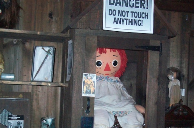 1.) Annabelle the Doll