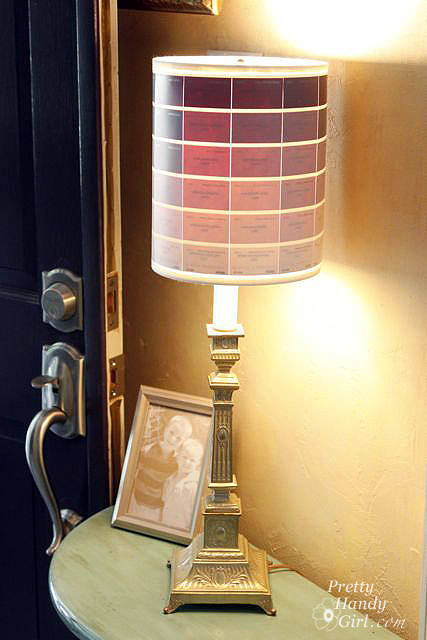 Make an elegant lampshade.