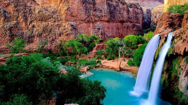 6.) Havasu Falls, Grand Canyon National Park, Arizona