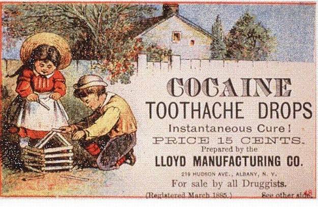 Kids must have been really excited to get a toothache back in the day.