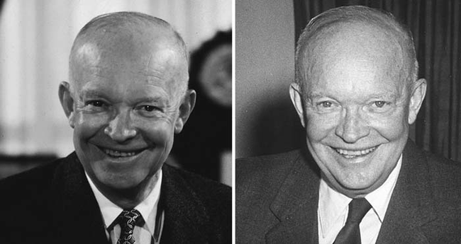 8.) Dwight D. Eisenhower: 1953 and 1961.