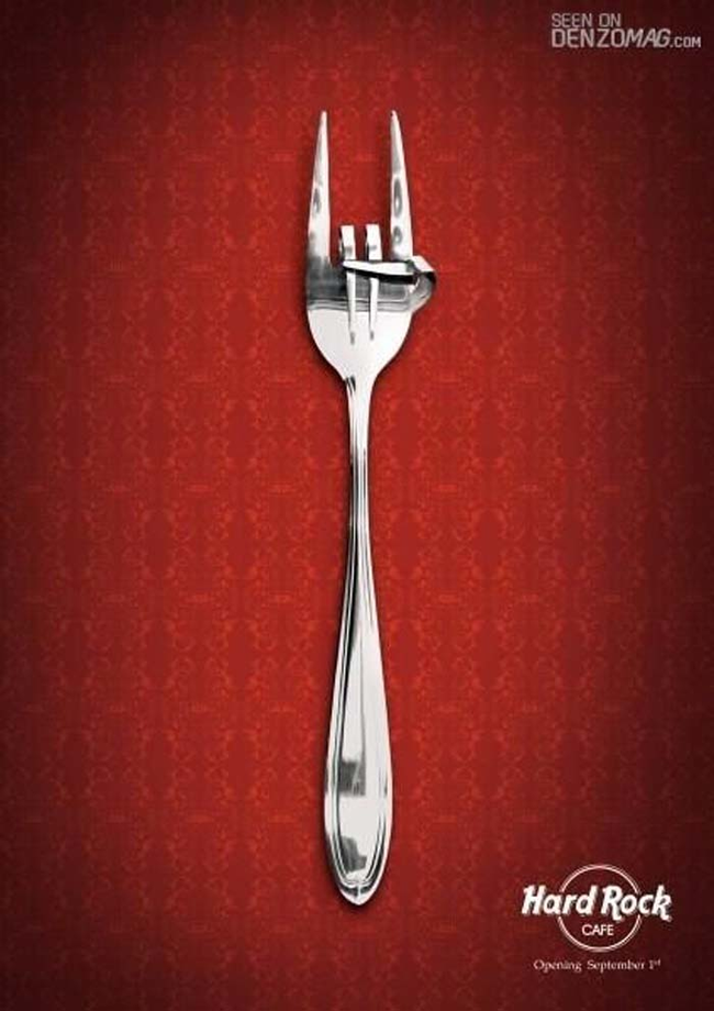 25.) Heavy metal fork.