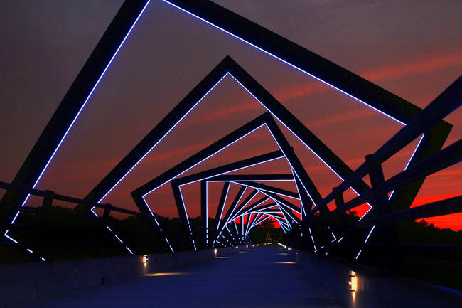 High Trestle Bridge, Iowa, USA