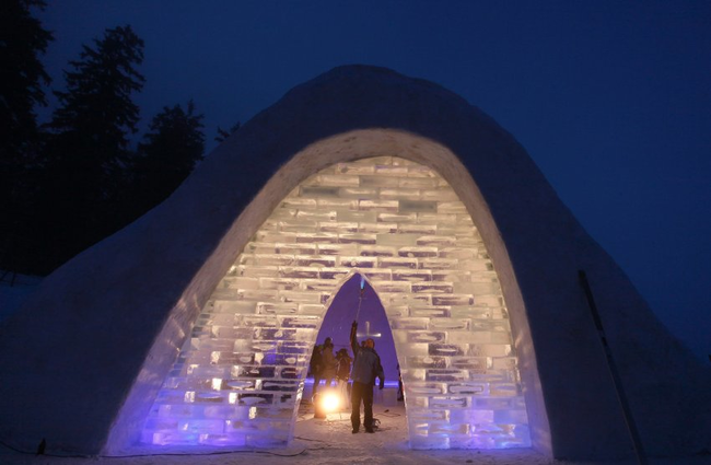 Snow Church, Mitterfirmiansreut, Germany