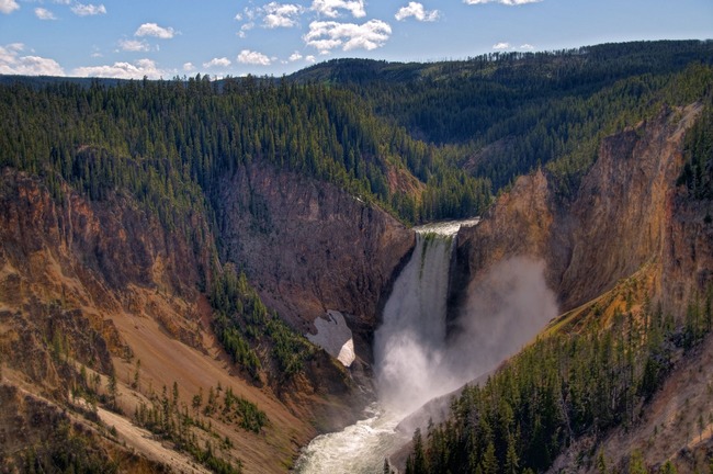 Lower Falls, Yellowstone National Park, Wyoming.