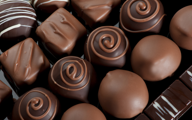 7.) Eating chocolate can help prevent tooth decay.