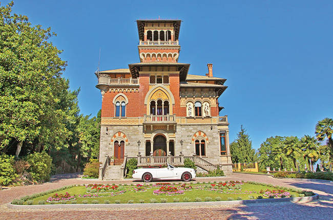 Villa, Stresa, Italy.