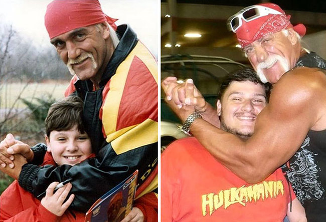 11.) Meeting Hulk Hogan again.