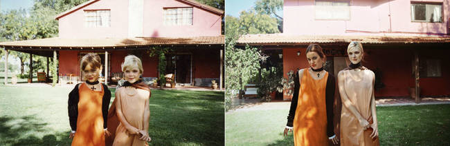 Sonia and Lauri, 1988 & 2011, Buenos Aires