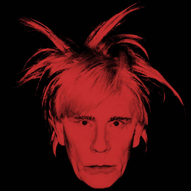 Andy Warhol / Self Portrait (Fright Wig) (1986)