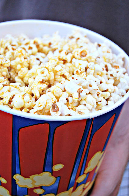 Movie theater popcorn for matinees