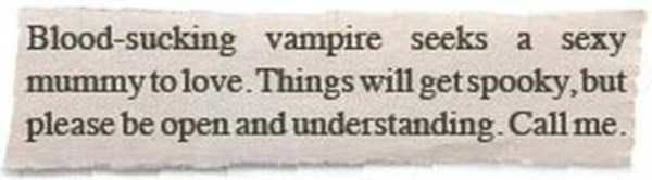 9.) Things will get spooky.