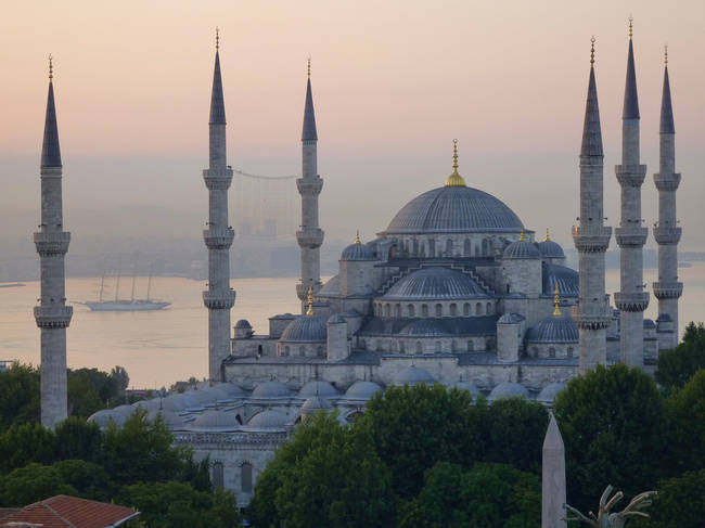 The Blue Mosque, Istanbul.