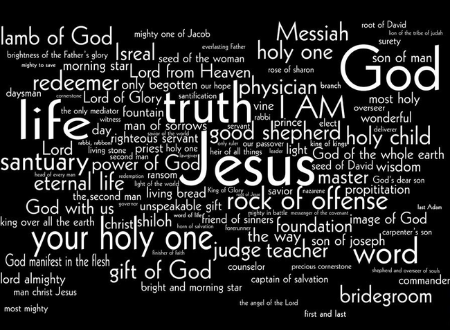 Jesus’s name appears in the Bible 900 times.