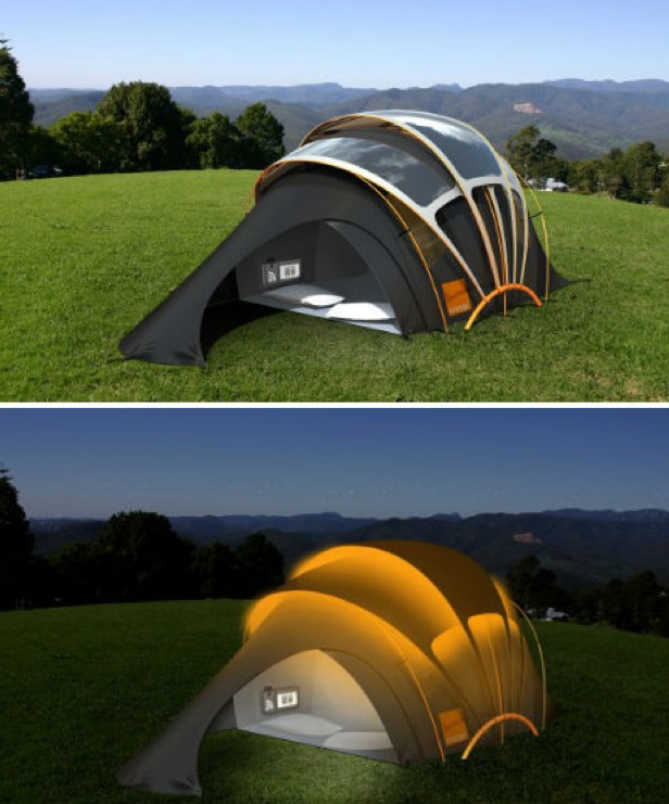 6.) Solar Tent