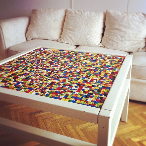 Lego Ottoman Table