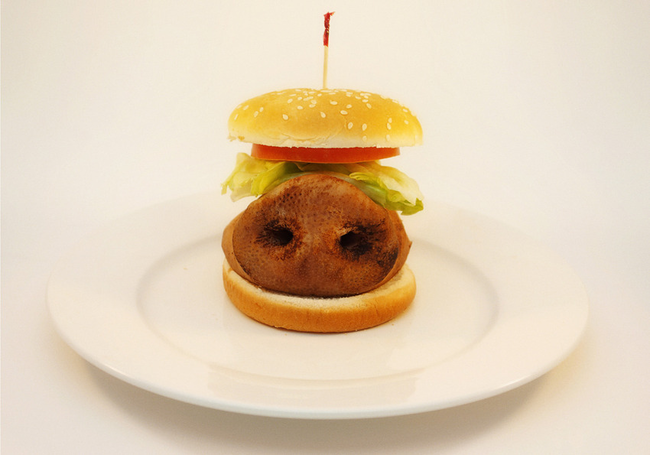 We'll never look at meat, especially hamburgers like this, the same way again.