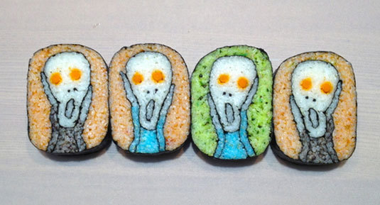 I scream, you scream, we all scream for SUSHI!