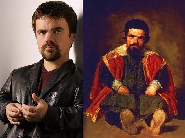 Peter Dinklage / Diego Velazquez’s “Portrait of Sebastián de Morra”