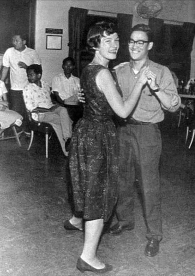 Bruce Lee danced and was adorable. 