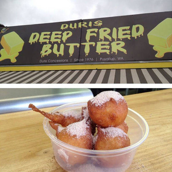 19.) Deep frying butter. Not a great idea.