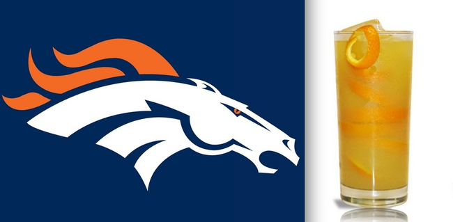 20.) The Broncos' Orange Crush: vodka, triple sec orange, orange juice.