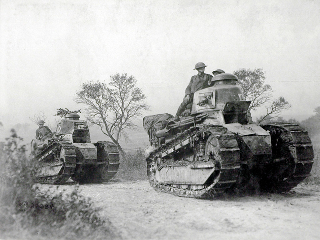 2.) Tanks were first used in WWI and were originally known as "Landships."