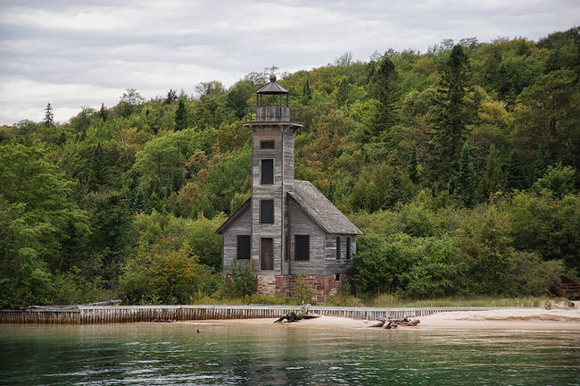 Grand Island East Channel Light House - Michigan.