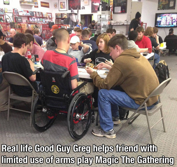 Good guy Greg's A-OK in my book.