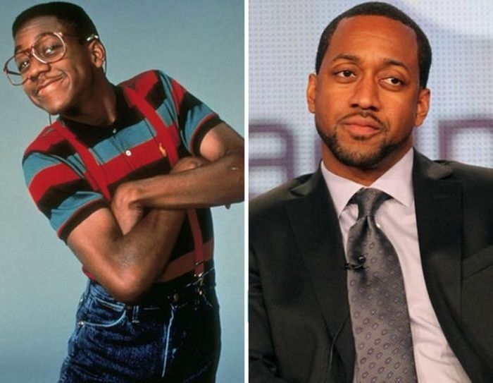 14.) Jaleel White - 1990 and now.