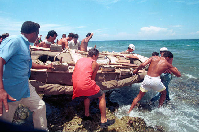 In 1995, the U.S determined that escaped Cubans found on the beaches of Florida were considered illegal immigrants.