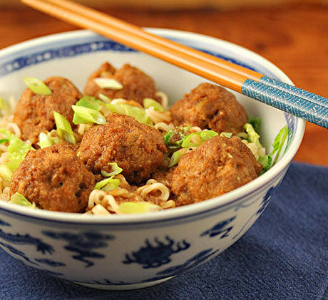 <a href="https://www.theperfectpantry.com/2013/01/recipe-for-teriyaki-turkey-meatballs-with-cabbage-and-ramen-noodles.html" target="_blank">Teriyaki Turkey Meatballs with Cabbage and Ramen Noodles</a>