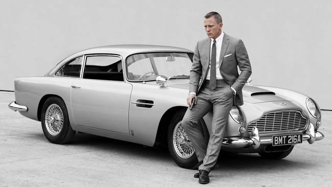 The Aston Martin factory only uses one robot to apply adhesives to bond aluminum body panels together, and it's nicknamed “James Bonder.”