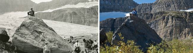 Grinnell Glacier at Elro’s Rock