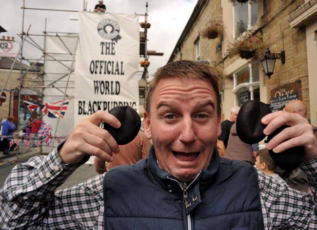 21.) Black Pudding Throwing Championship