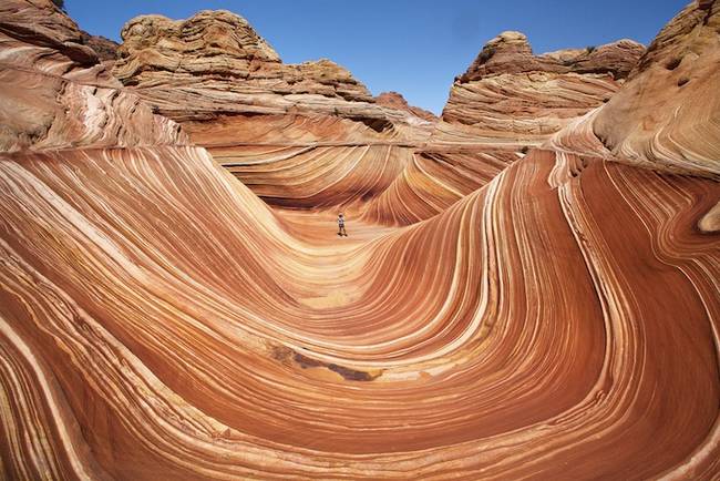 13.) The Wave in Paria Canyon-Vermillion Cliffs Wilderness, Arizona, USA