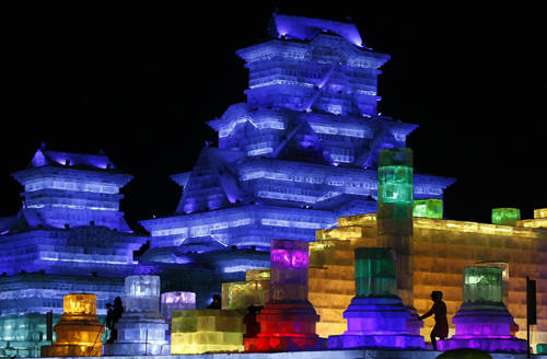 Chinese-inspired ice architecture